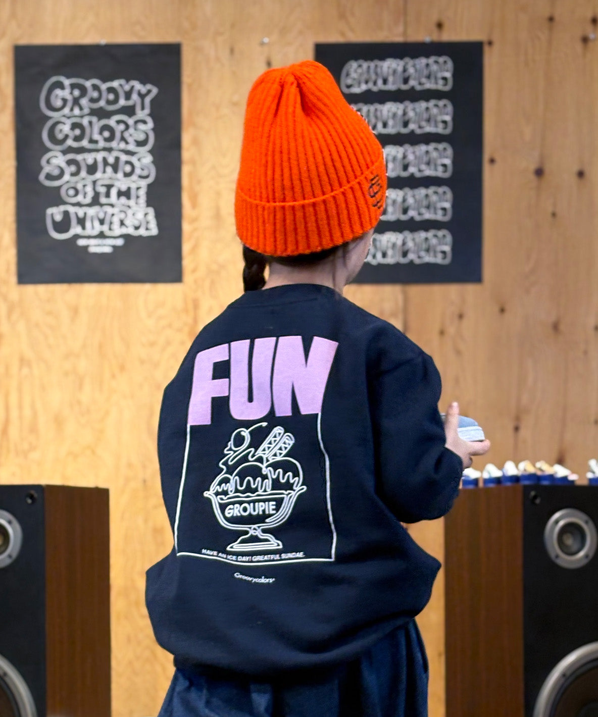 SUNDAE Cocoon Silhouette Sweatshirt – FITH ONLINE STORE