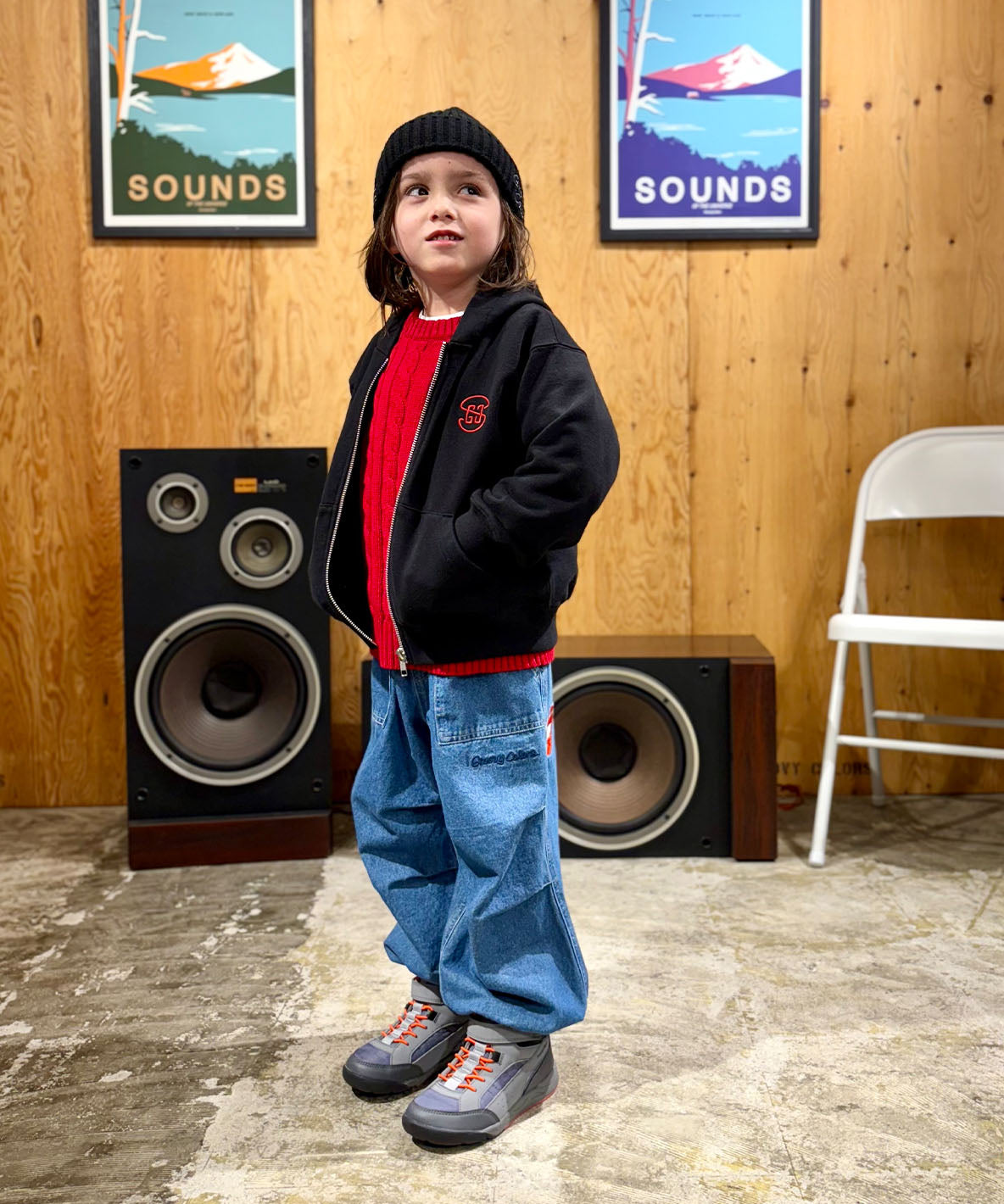 GC×IFME+ Middle Cut Sneakers