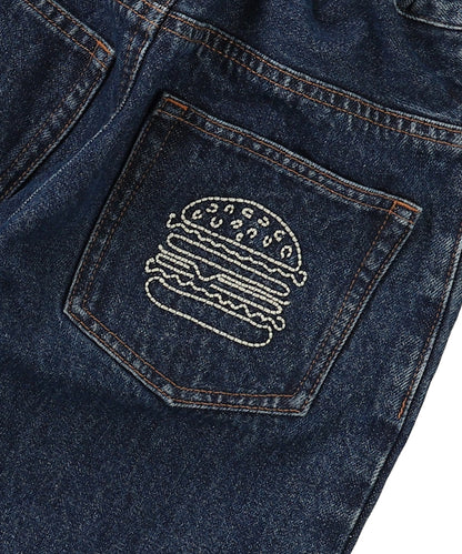 Uneven Denim HAMBURGER Pants