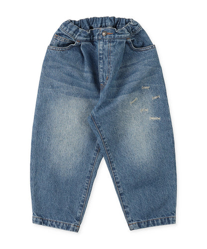 Uneven Denim HAMBURGER Pants