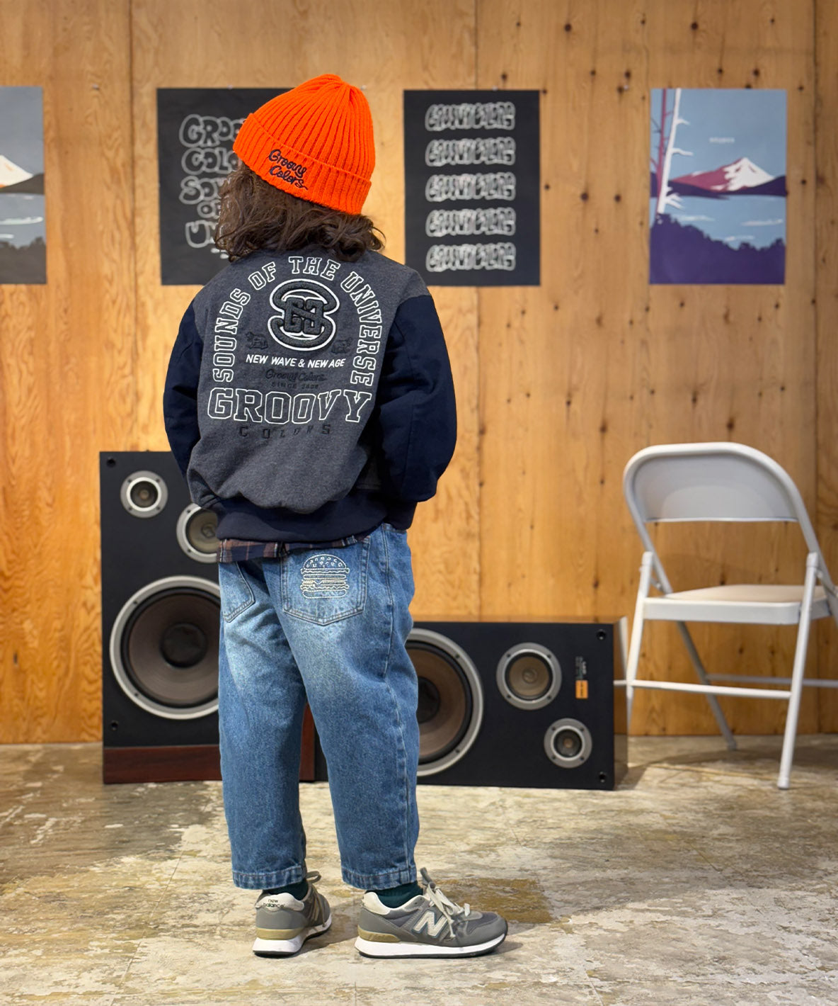 Uneven Denim HAMBURGER Pants