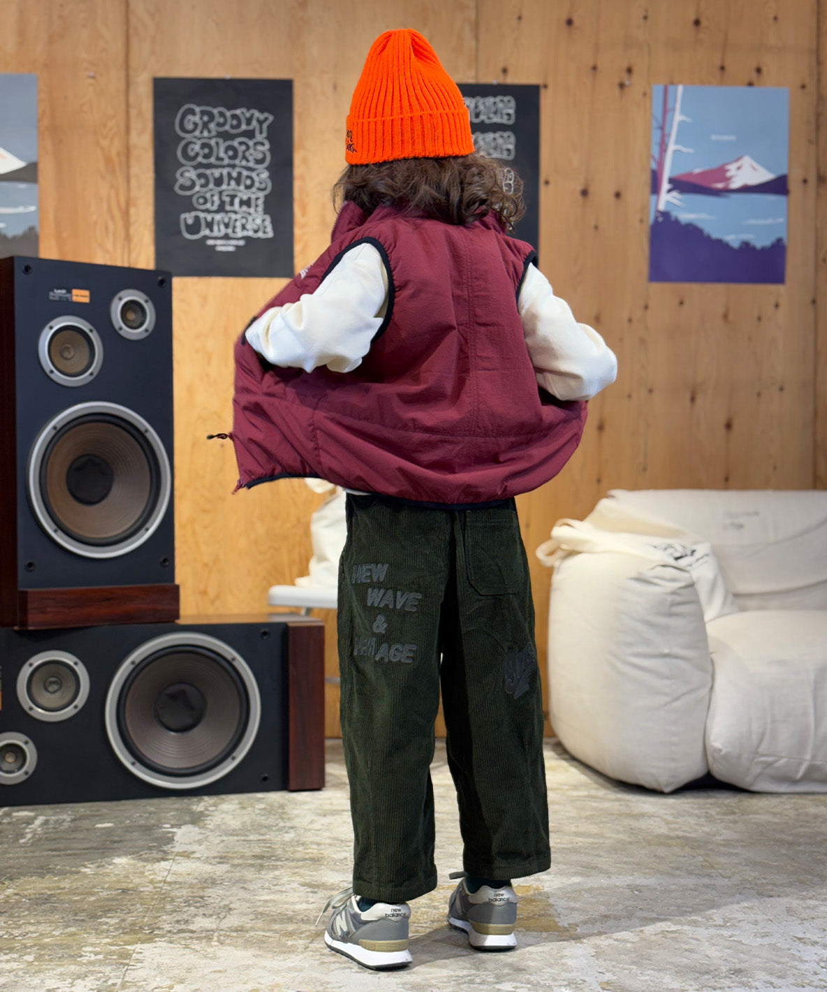 Corduroy Graffiti Pants