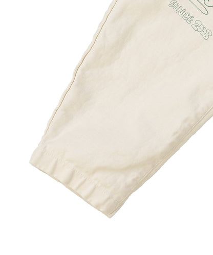 Back Satin Graffiti Cocoon Silhouette Pants