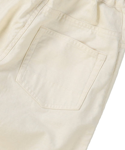 Back Satin Graffiti Cocoon Silhouette Pants