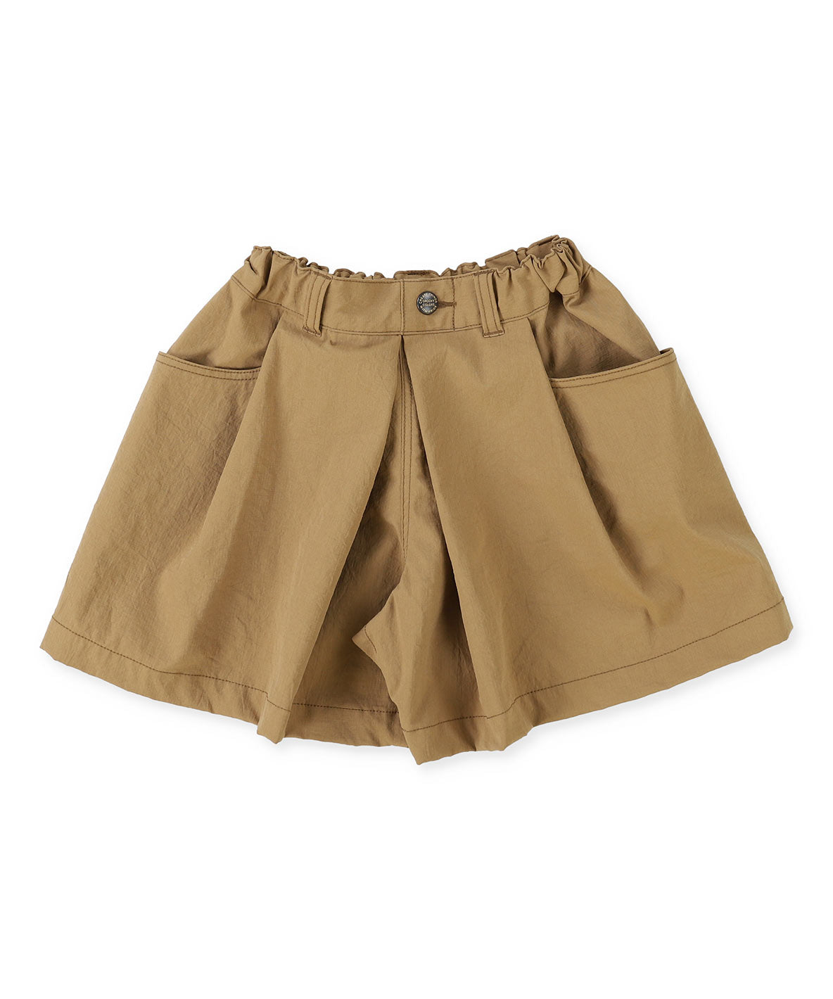 Water-repellent Wrap Front Culottes