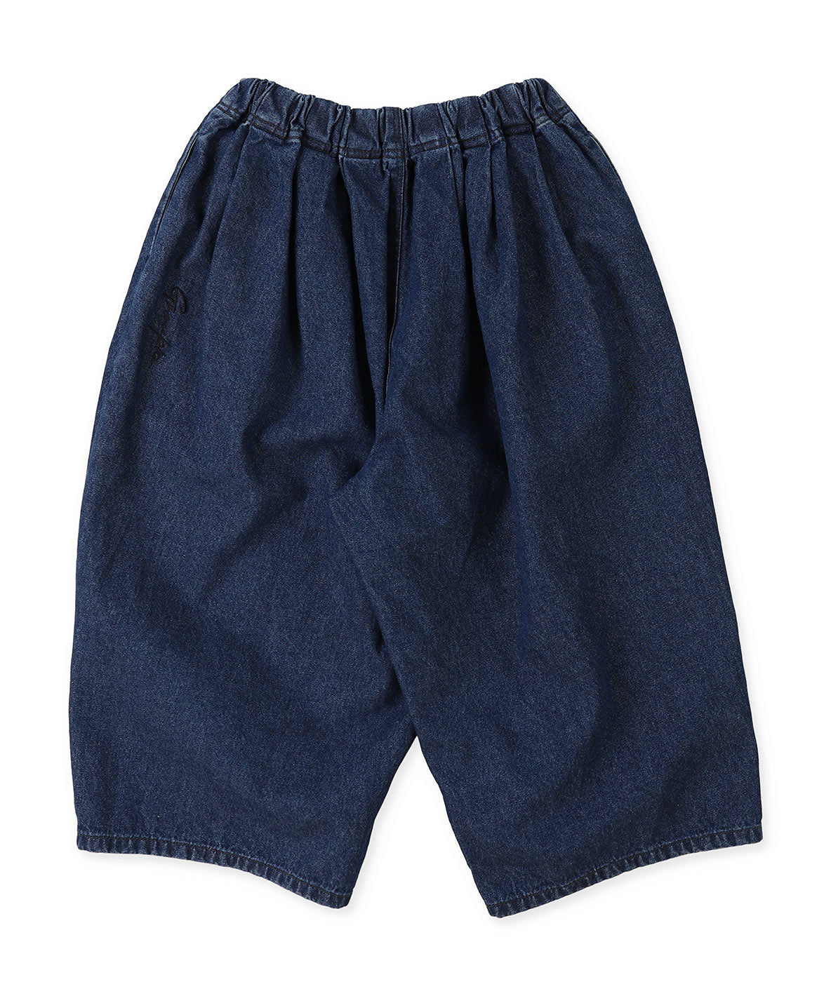 Denim Tuck Pants