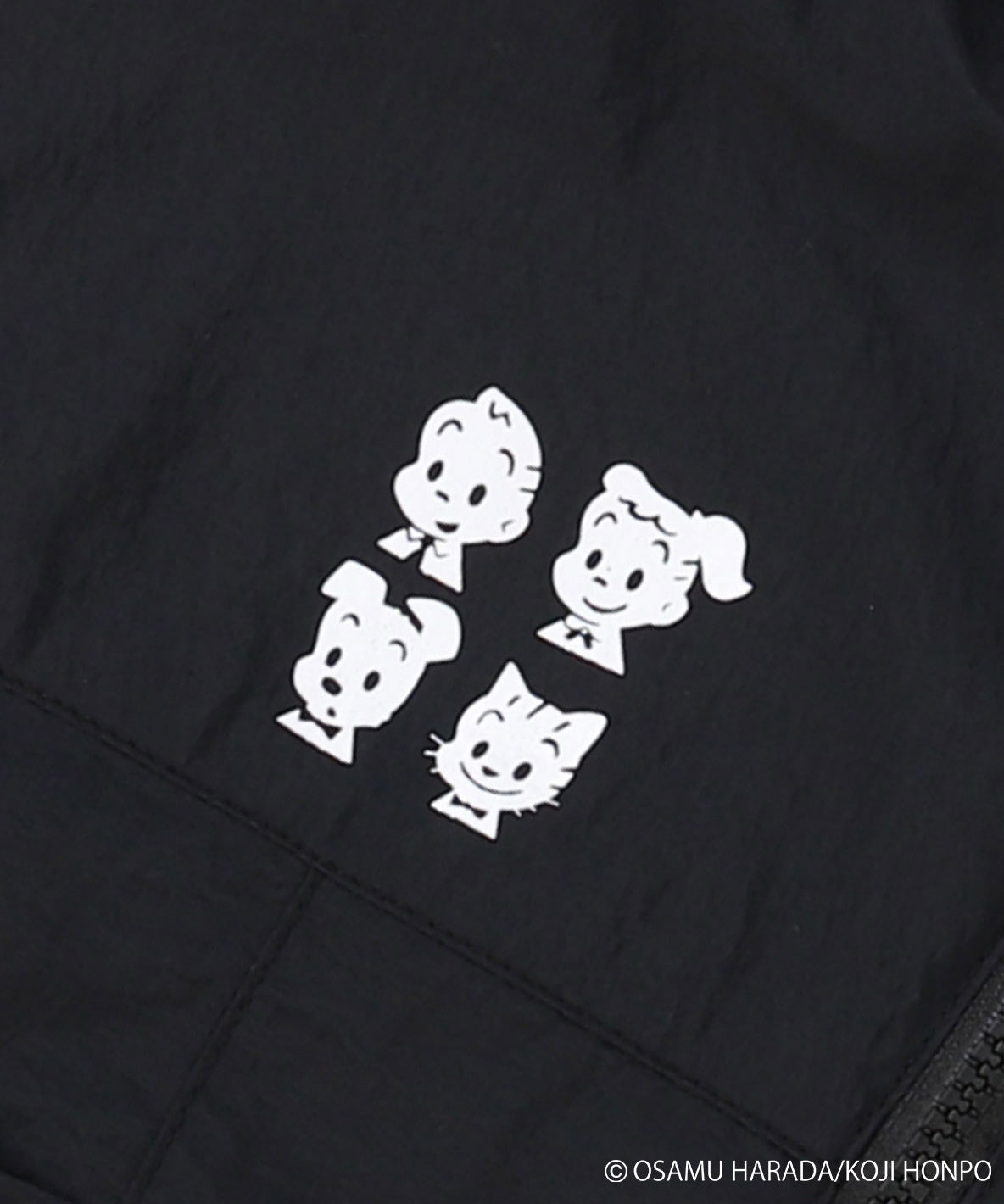 OSAMU GOODS Nylon Taffeta Zip-up Jacket