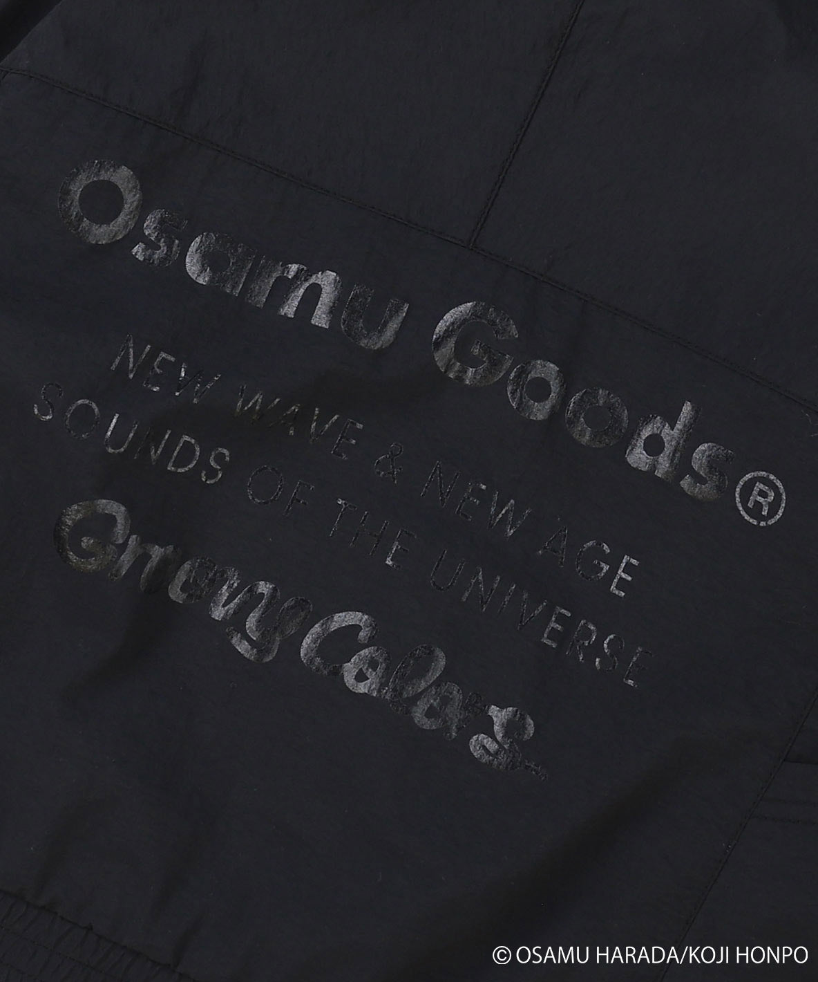 OSAMU GOODS Nylon Taffeta Zip-up Jacket