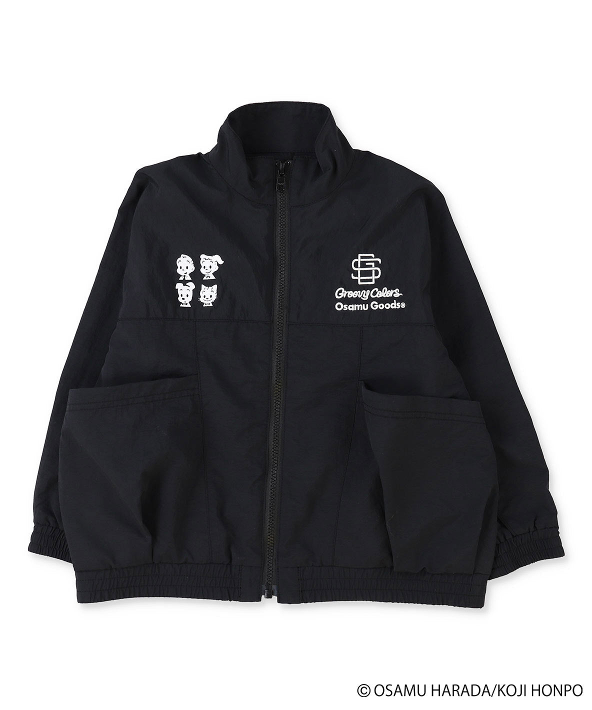 OSAMU GOODS Nylon Taffeta Zip-up Jacket