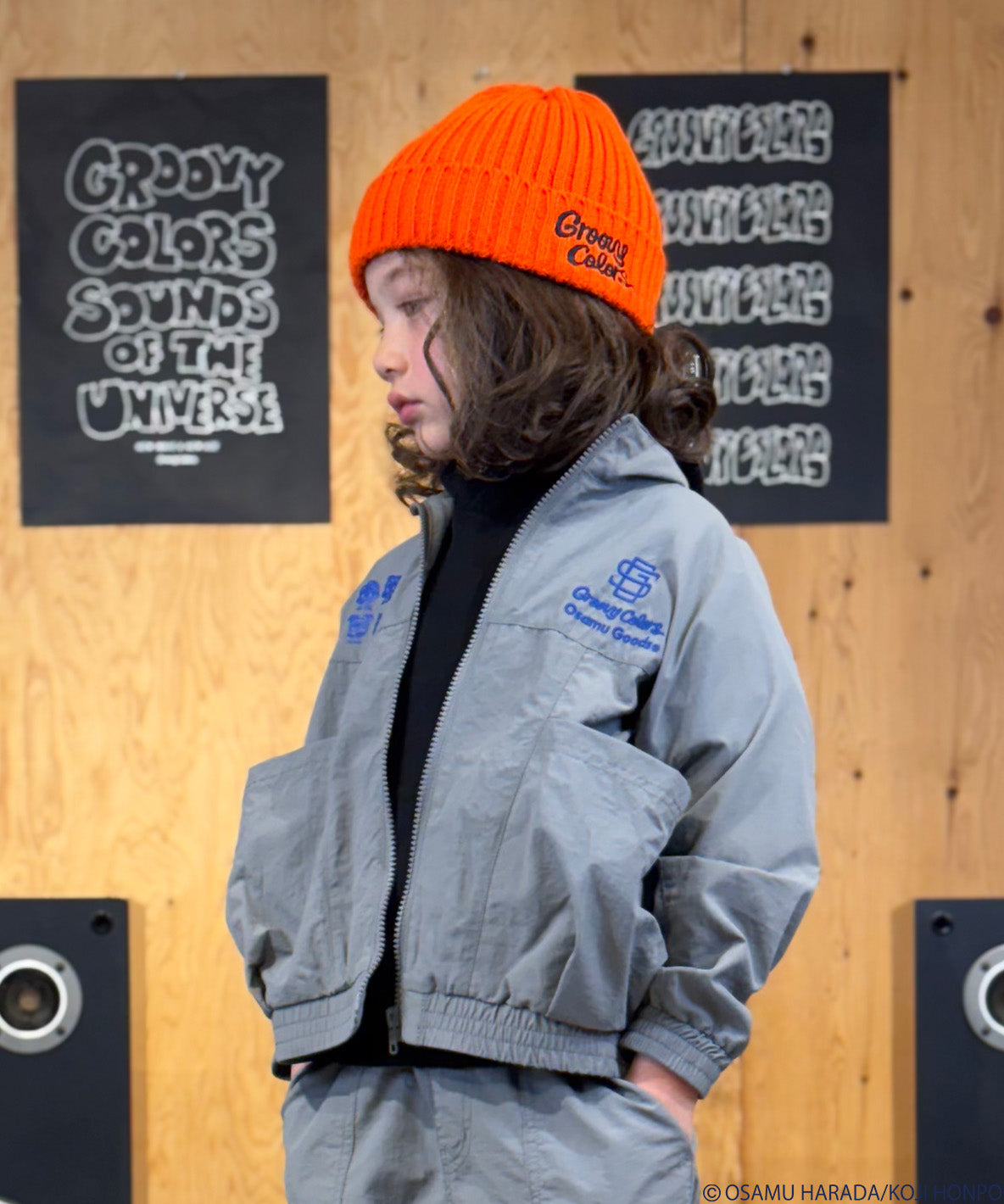 OSAMU GOODS Nylon Taffeta Zip-up Jacket