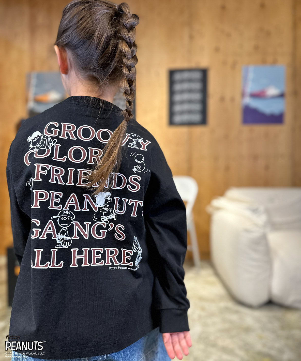 PEANUTS GANG Long Sleeve Tee