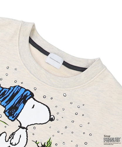 SNOW SNOOPY Sweatshirt(MENS)
