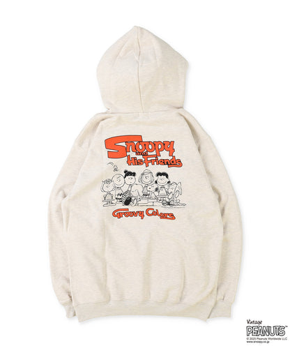 SNOOPY FRIENDS Sweat Hoodie(MENS)