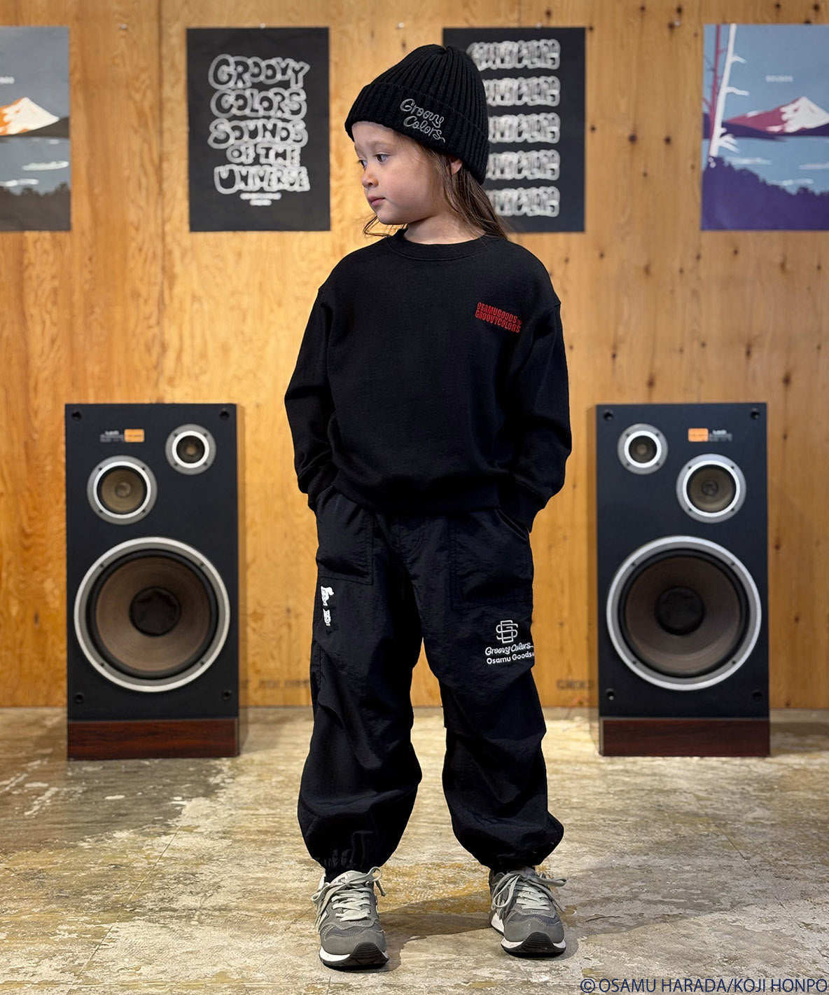 OSAMU GOODS Nylon Taffeta Pants