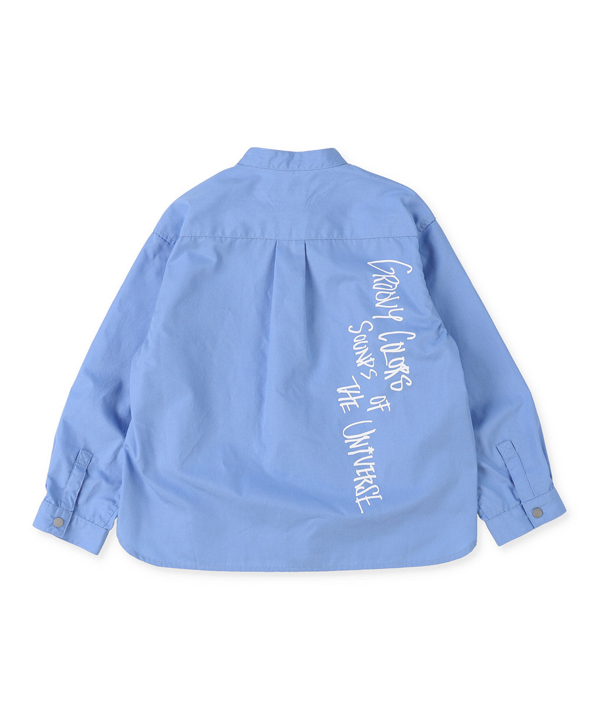 Broadcloth Band Collar Shirt