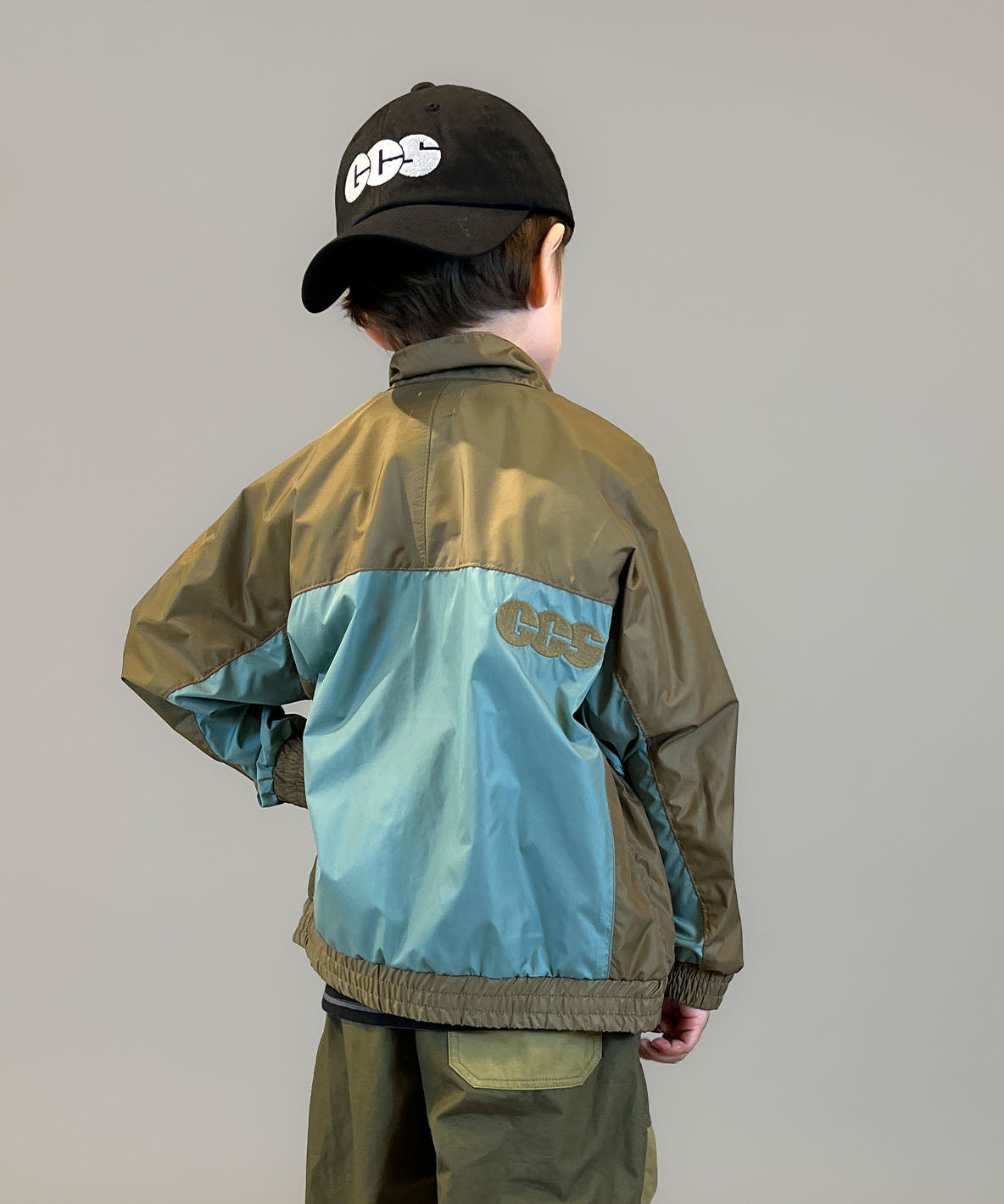 Recycled Polyester 2tone Zip Jacket