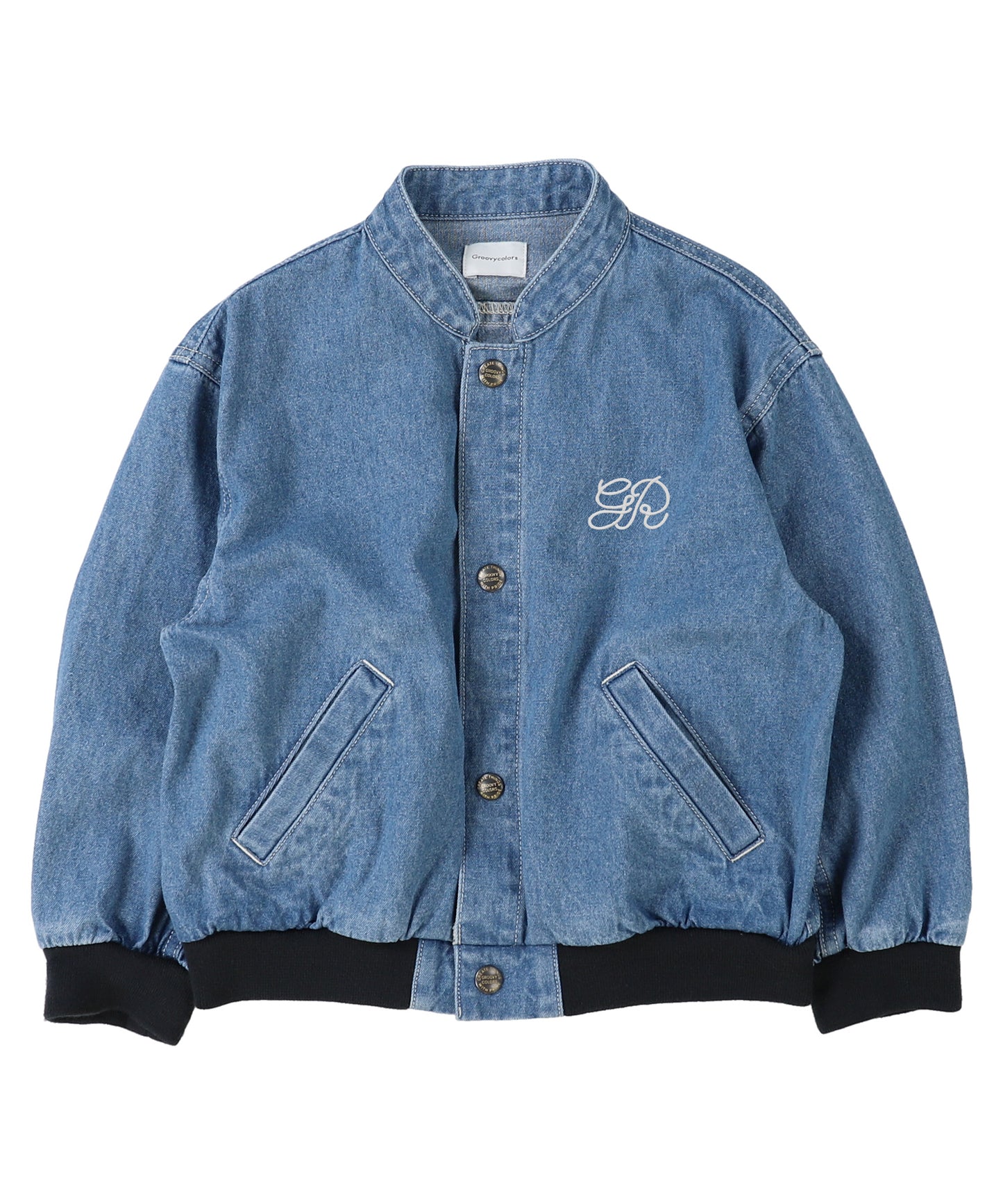 8oz Denim Stand-collar Jacket