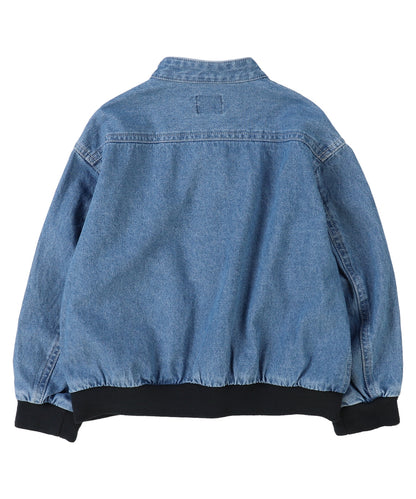 8oz Denim Stand-collar Jacket