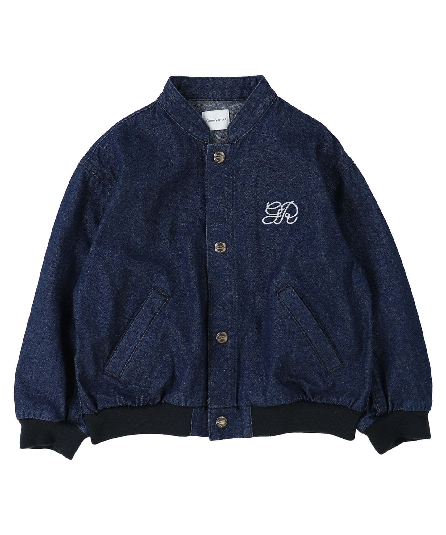 8oz Denim Stand-collar Jacket
