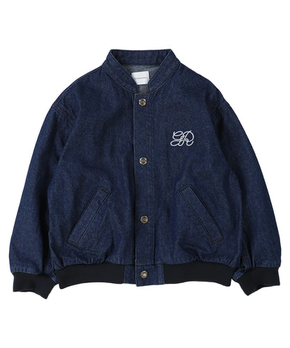 8oz Denim Stand-collar Jacket
