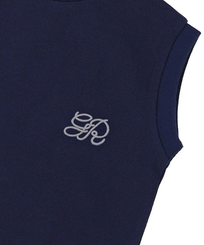 Pique Sleeveless Tee