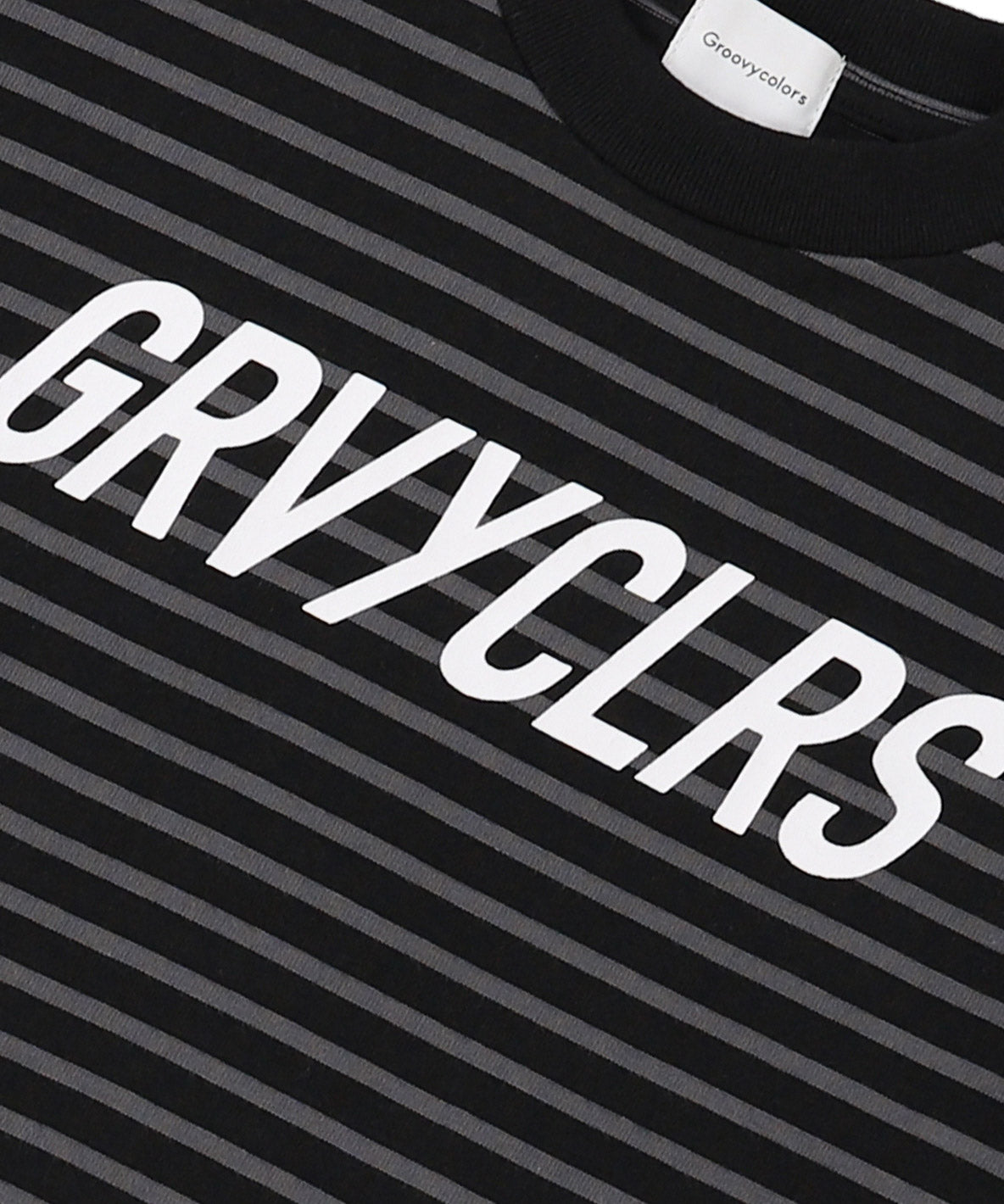 Striped GRVYCLRS Tee