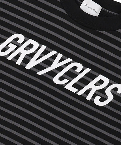 Striped GRVYCLRS Tee