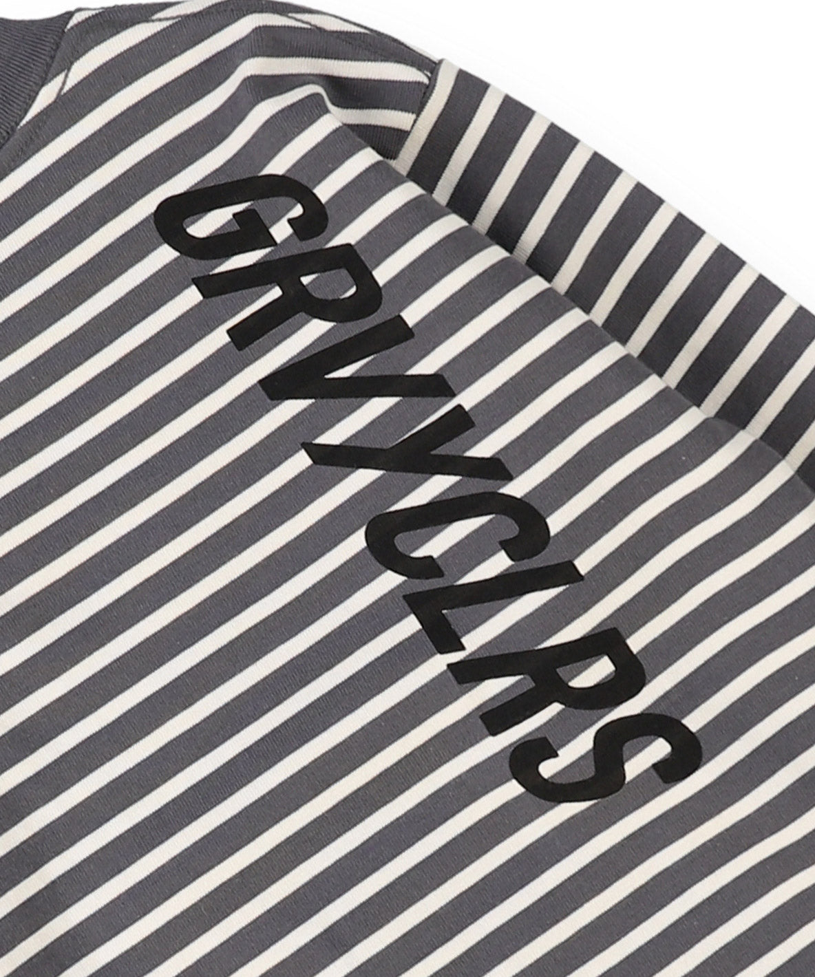 Striped GRVYCLRS Long Sleeve Tee