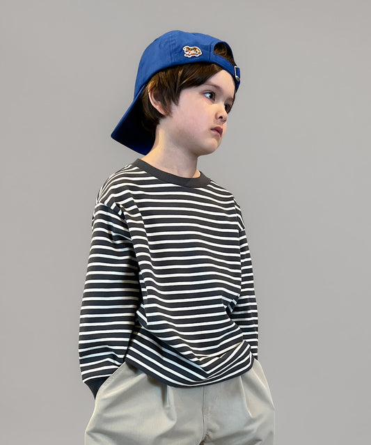 Striped GRVYCLRS Long Sleeve Tee