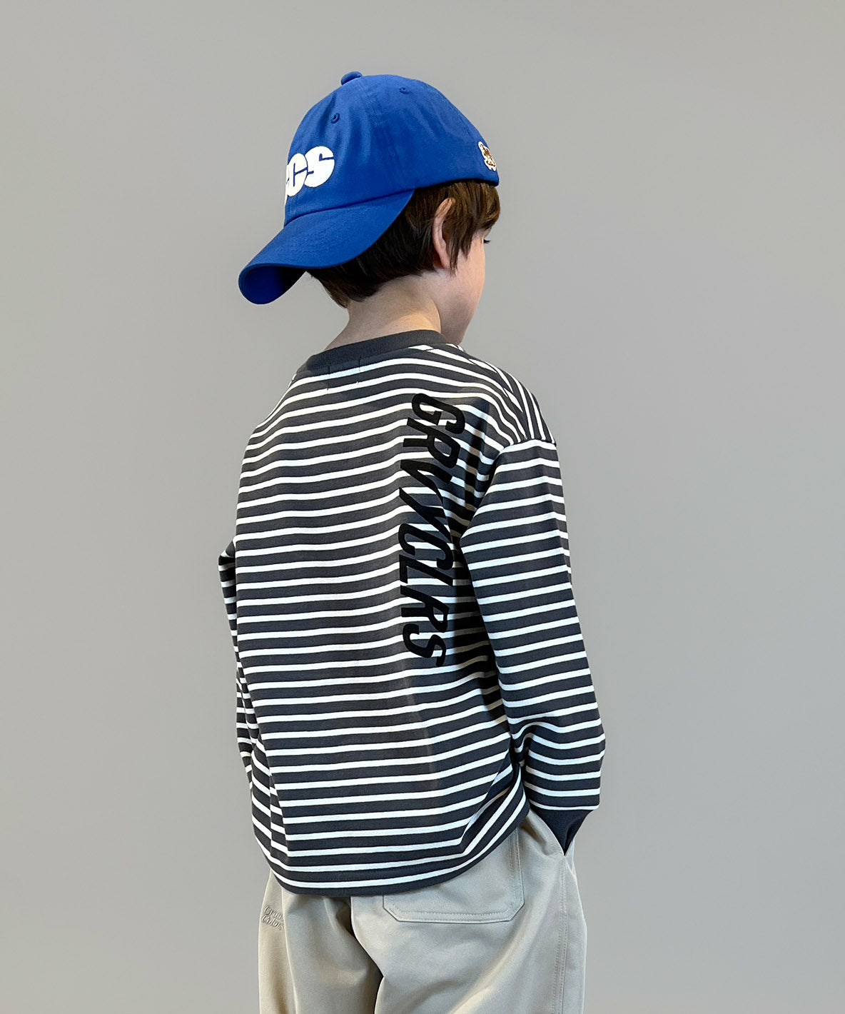 Striped GRVYCLRS Long Sleeve Tee