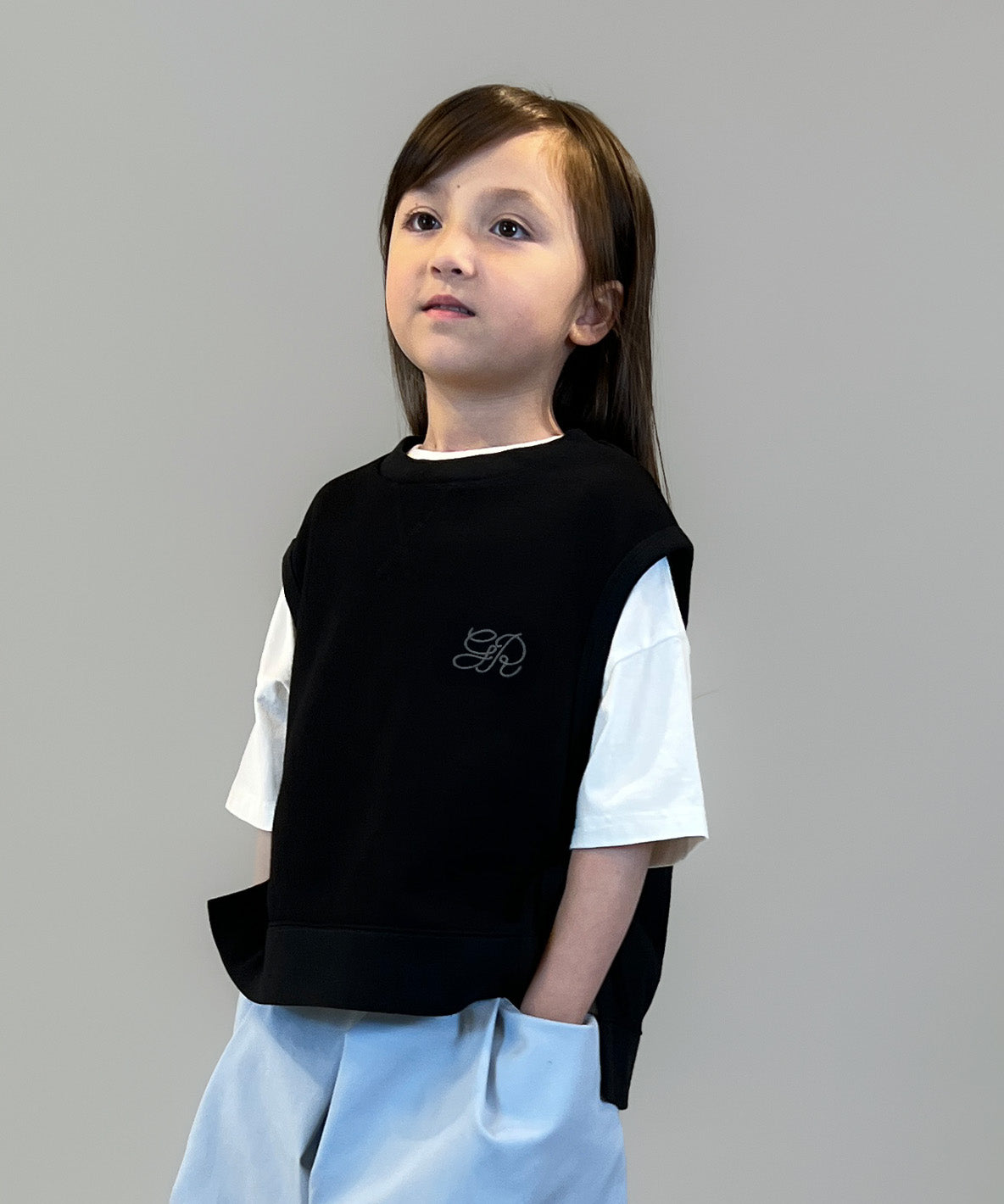 Side-opening Sweat Vest