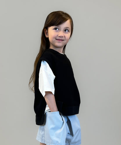 Side-opening Sweat Vest