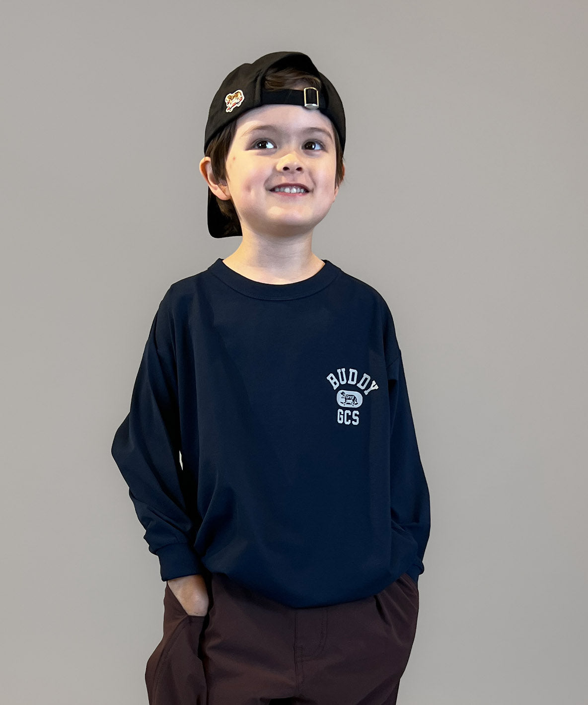 PTT Drawstrings Long Sleeve Tee