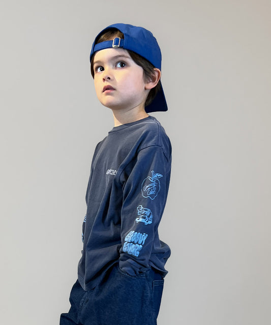 Over-dyed Long Sleeve Tee