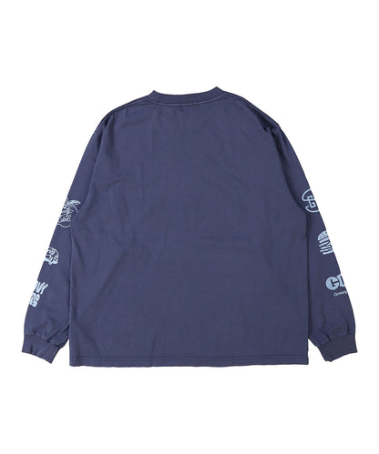Over-dyed Long Sleeve Tee(MENS)