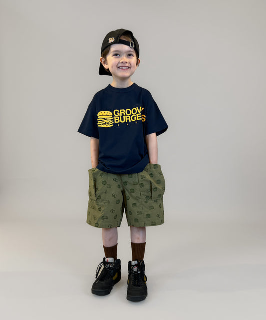 GC Patterned Side Pocket Shorts