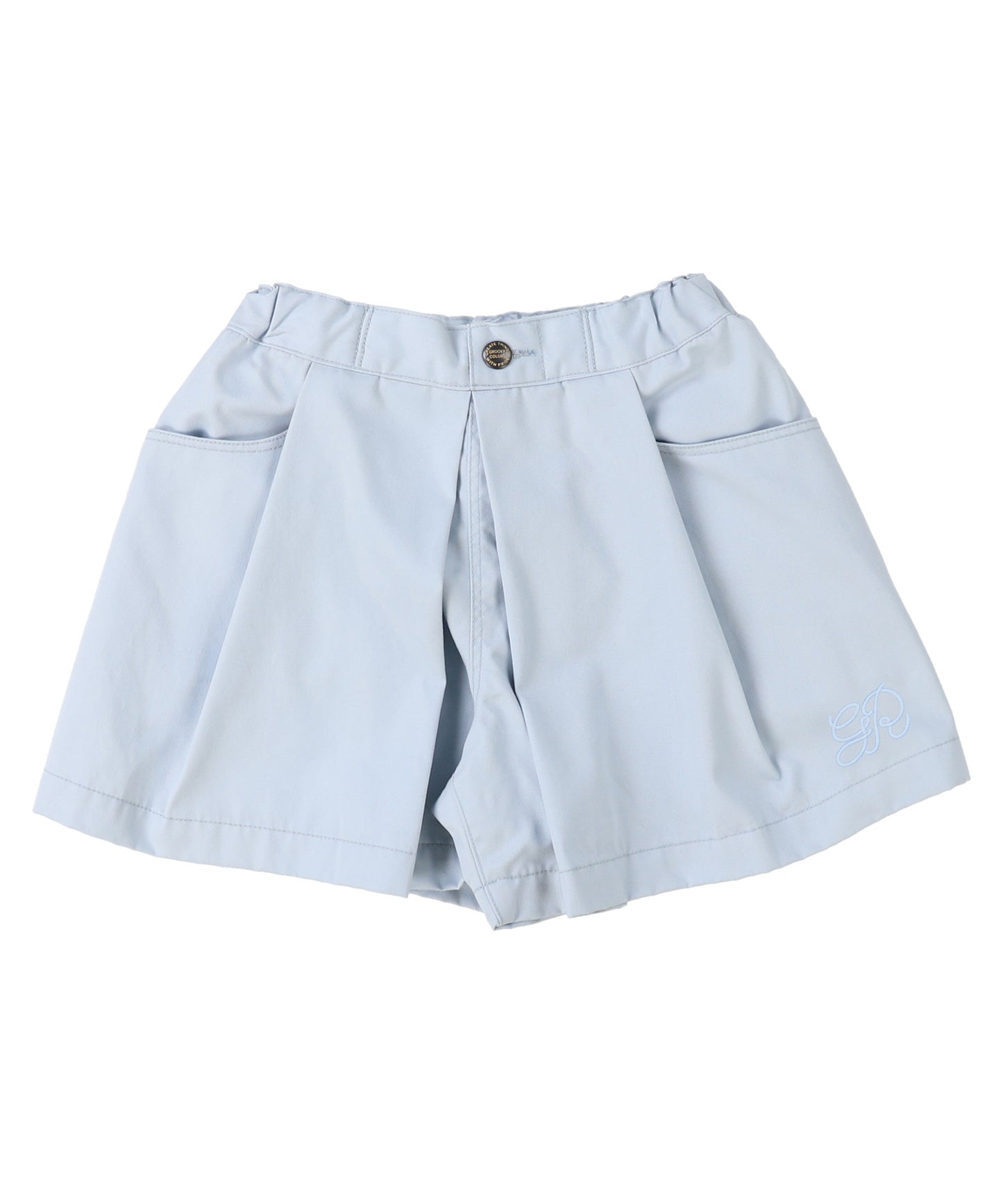 Twill Front-tuck Culottes