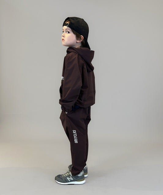 Nylon 4way stretch City Long Pants