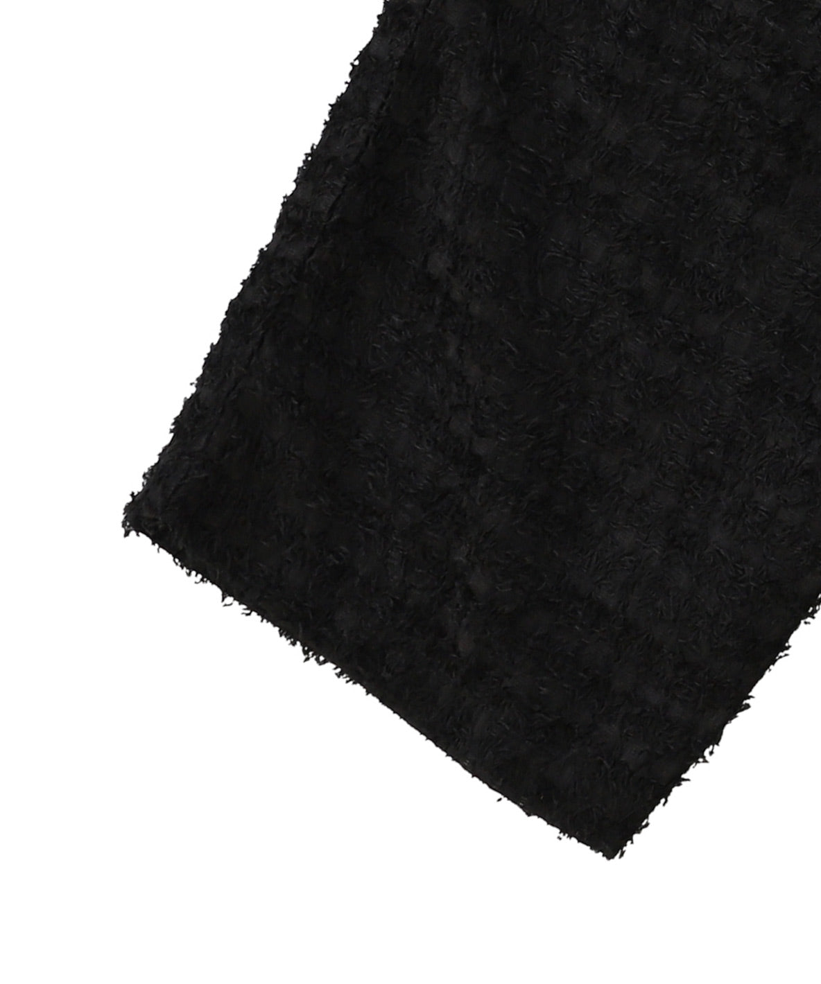 Sheer Shaggy Jacquard Long Pants