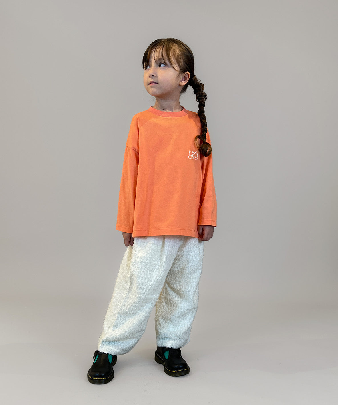 Sheer Shaggy Jacquard Long Pants