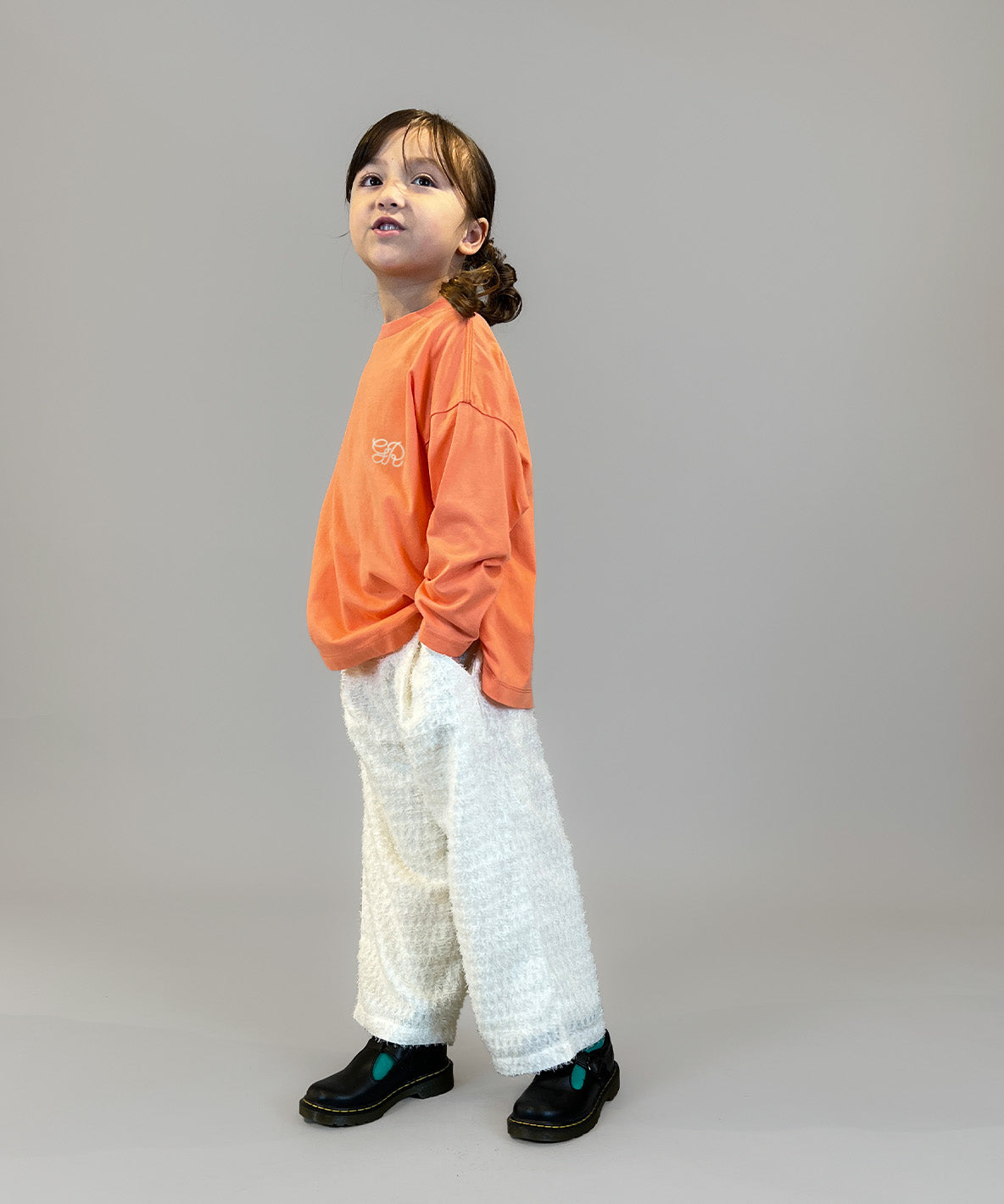 Sheer Shaggy Jacquard Long Pants