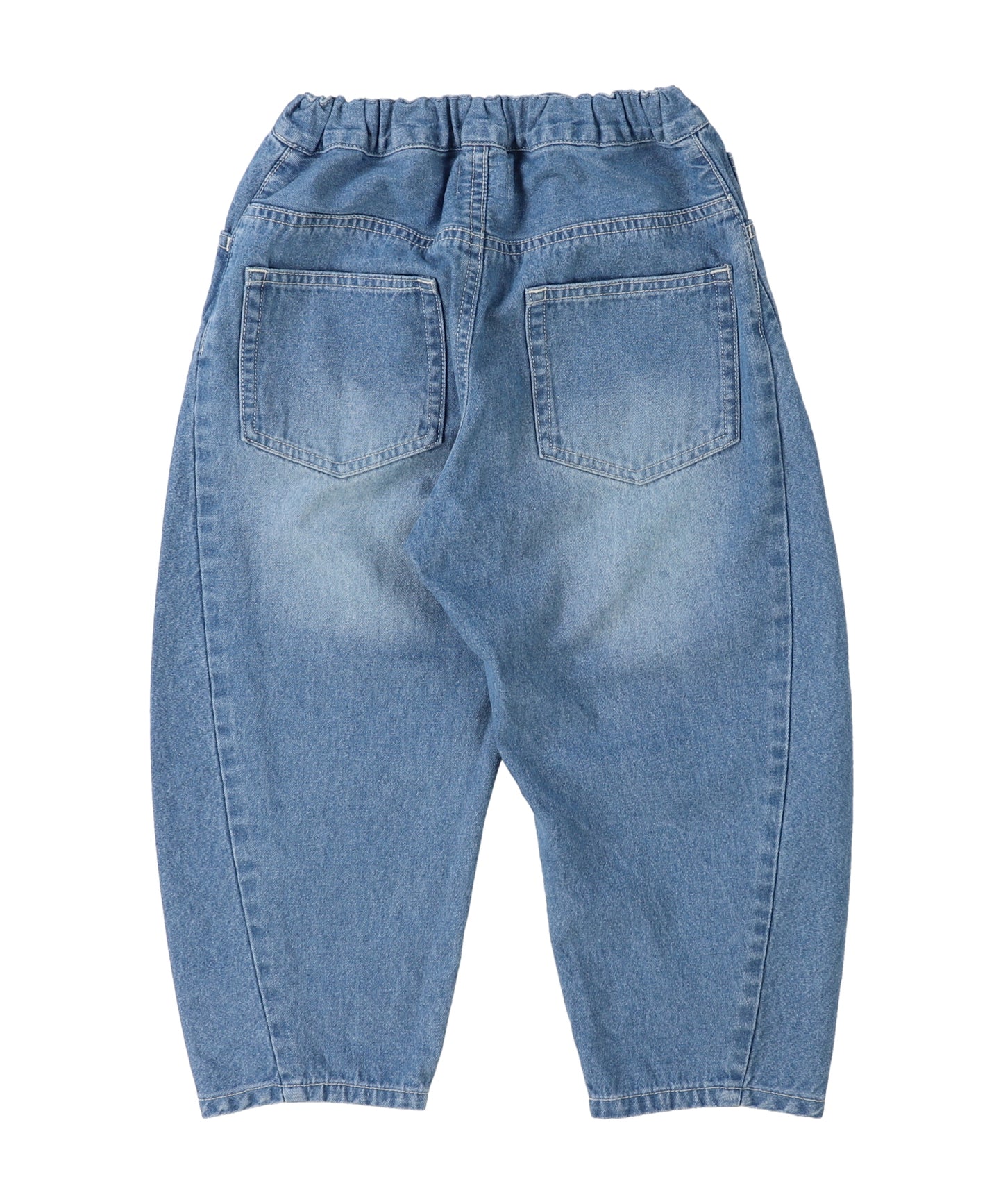 8oz Denim Barrel Leg Long Pants