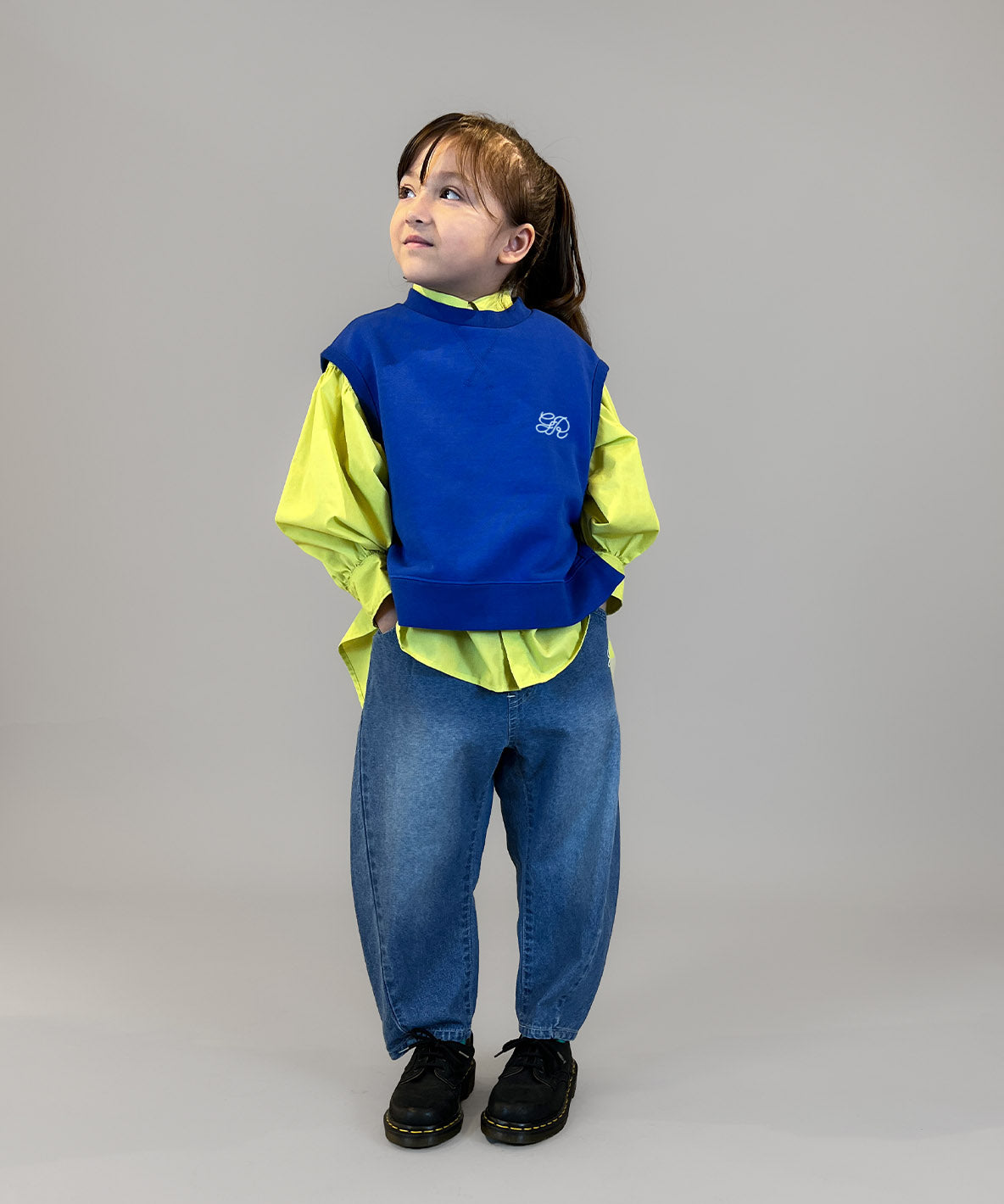 8oz Denim Barrel Leg Long Pants