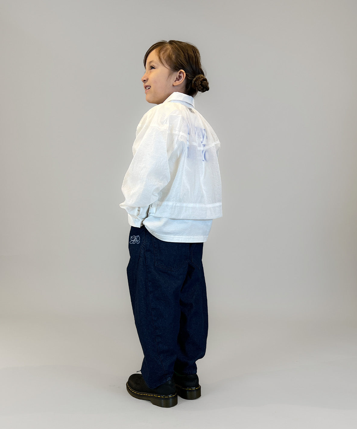 8oz Denim Barrel Leg Long Pants