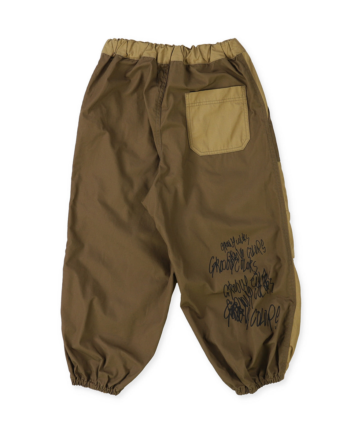 Compact Weather Cloth 2tone Long Pants