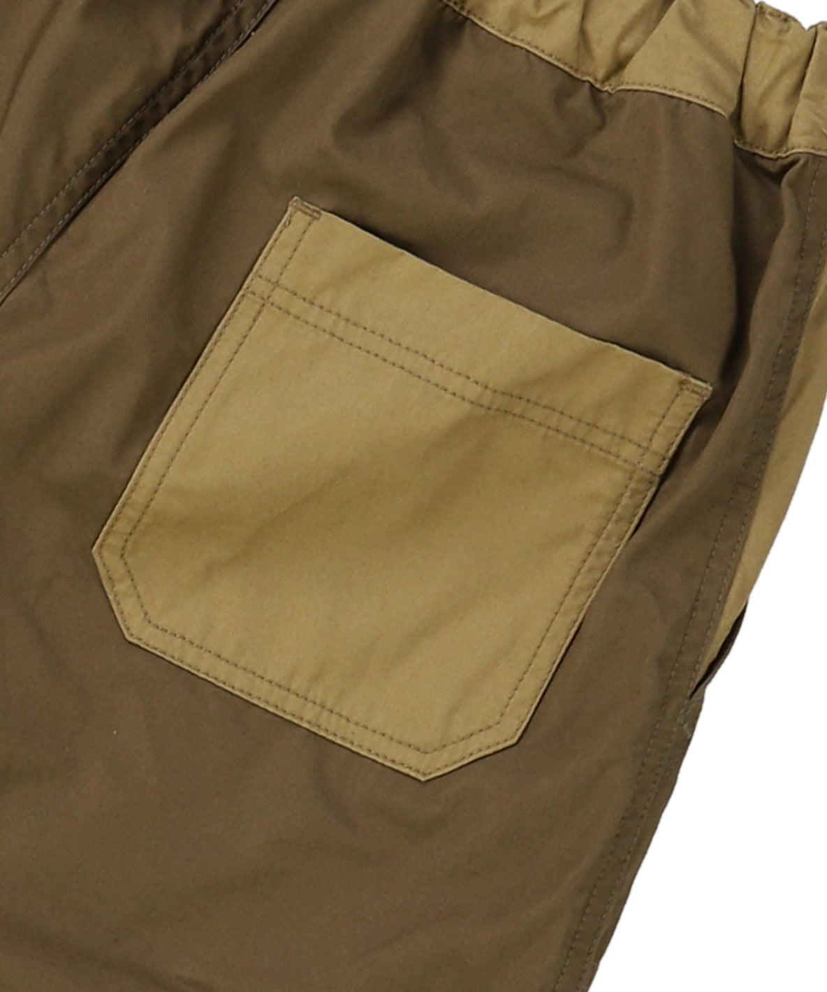 Compact Weather Cloth 2tone Long Pants