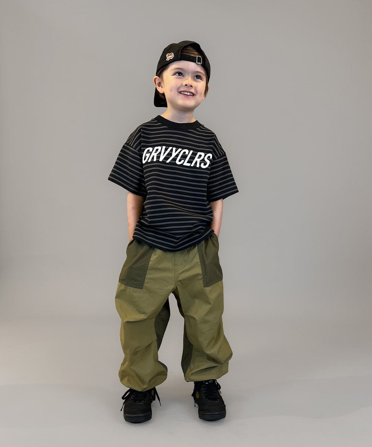 Compact Weather Cloth 2tone Long Pants