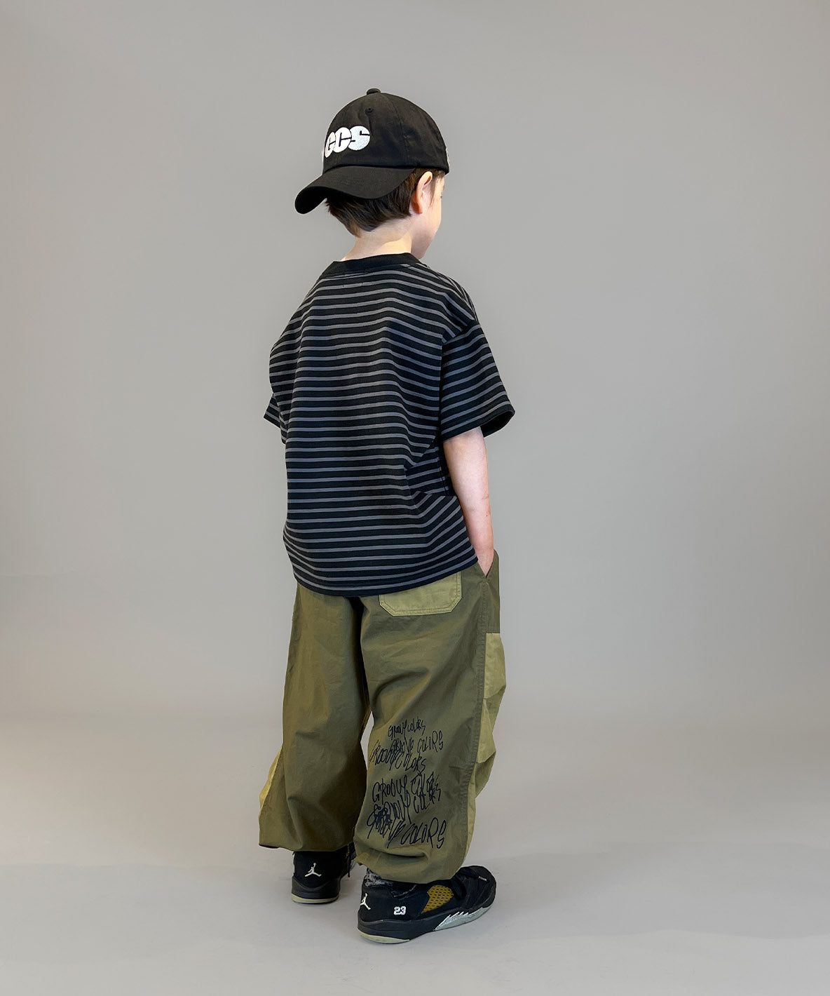 Compact Weather Cloth 2tone Long Pants