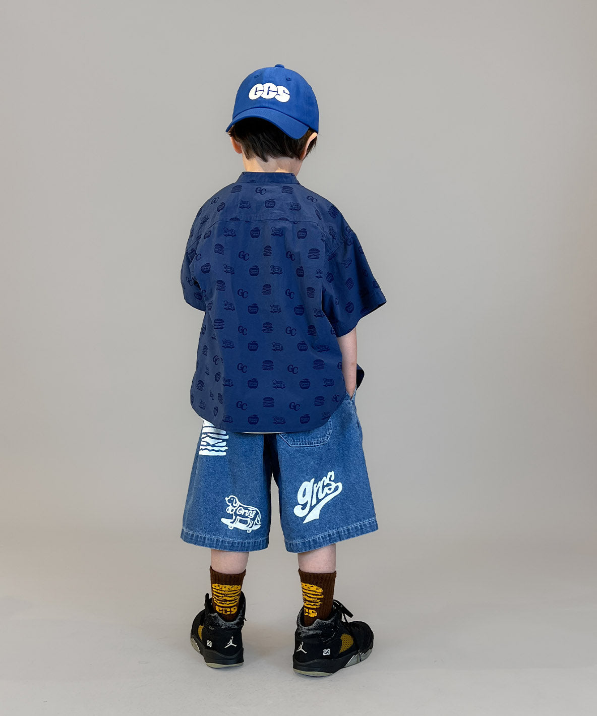 8oz Denim Graffiti Twisted Shorts – FITH ONLINE STORE