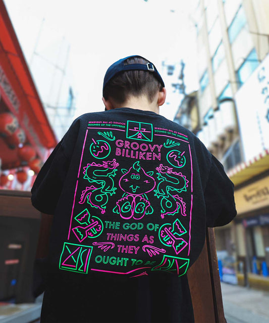 GROOVY BILLIKEN NEON Tee